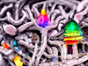 Colorful detailed mind temple adorn with neurons.png