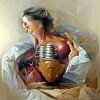Woman with chest open holds her mechanical heart.jpg